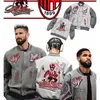 American Hip-Hop Retro Heavy Sticker Strass Baseball Uniform Herrenjacke Y2K Harajuku Gothic Loose Streetwear 240502