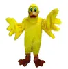 Christmas jaune canard mascotte costumes halloween dessin animé personnage de personnage de personnage de personnage carnaval Noël publicitaire la fête d'anniversaire fantaisie déguisement