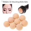 Cleaning Facial oil suction roller natural volcanic stone facial pore cleaning oil removal massage body stick makeup facial skin care tool d240510