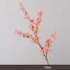 Decoratieve bloemen 99 cm kunstmatige codering kersen bloesem tak zijden stof huis woonkamer decoratie nep bloem pography props
