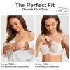 Pavé dobreva 1 paire de silicone adhésif soutien-gorge femme non coussin réutilisable poitrine pétale ultra-mince crème pour le visage Q240509