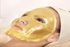 Dhl Gold Mask Sheet Biocollagène Masque facial Hydrating Face Gold Powder Feuille Masque Skin Care4624265