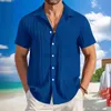 قمصان الرجال بالإضافة إلى Tees Polos 2024 Fashion Men's Wear Summer Men Fashion Stripe Business Slim Fit Disual Shirt Shirt Shirt Shirt Plus Tees