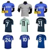 23 24 25 Coleção de camisas de futebol enzo CFC Nkunku Mudryk Gallagher Sterling Jersey 2023 2024 Fofana Black Out Futebol camisa de futebol Cucurella Mash Up Kits Caicheto Palmer