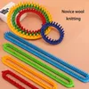 Rectangle Round Knitting Loom Weaving Scarf Sweater Hat Shawl Stitching Machine DIY Handmade Craft Braiding Tool TJ4905 240428