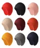Beanies Moda Sıcak Örgü Şapkası Kulak Flap Kışla Erkekler Kadın Kafatası Kapakları Açık Çalışma Sporları Cycling44473110