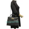 Top Ladies Designer Kaelliy Bag 32 Box Calf Leather X 1994 Black Handbag Shoulder Bag high quality daily practical large capacity