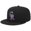 Style Summer Rockies - CR Letter Basball Caps mode Hiphop Hiphop Casual A réglable Sport Men Femmes Bone Snapback Chapeaux