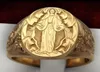 S1837 Fashion Jewelry Virgin Mary Ring Men Women Ring0123413699