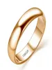 Original Gold Rings Gold per donne e uomini con gol di gioielli ad anello in oro rosa da 18 kgp Gioielli ad anello in oro rosa intero R0508715256