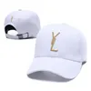 Designer Classic Fashion Baseball Cap Letter Logo Y CAPE Designer bonnet de bonnet de luxe Casca Casual Cascy Casc