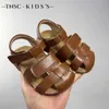 Sandalen kinderschoenen 2024 zomer nieuwe baotou mode kleine en middelgrote strand H240510