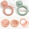 Giocattoli per denti Nuovo anello dentale in silicone di alta qualità Anello dentale carino Animal che mastica giocattolo regalo per giocattoli per bambini D240509