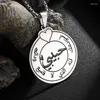 ペンダントのネックレス愛のシンボルを備えたステンレス鋼イスラム教の聖書のネックレスは、男性と女性が毎日シンプルに着るのに適しています