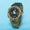 Sports Quartz Watch 500 Watch 500 Orologi Full World Time LED AUTO AUTO SERIE OAK LIGHT