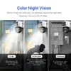 Cámaras IP Yoosee 4K 8MP Lente triple de doble pantalla Cámara inalámbrica de zoom 10x Audio Audio Color Night Vision Wifi Wifi Camera D240510 D240510