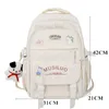 Backpack Fashion Travel Women Mochila Laptop Bag Waterproof Nylon Cute Girl Rucksack Bookbag For Teens Black Schoolbag