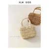 Forest Style Summer Korean Girl Rattan Children's Handd Grass Woven Sac, Princess Élégant Sac de plage de Tassel 80% Factory Wholesale