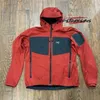 Brand Designer Embroidered Spring Jackets Gamma Hoodie Men's Sangria C6OQ