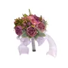 Decorative Flowers Wedding Bride Bouquets Throw Bouquet For Holiday Valentine's Day