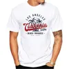 T-shirt maschile thub Summer California Beach Men T-shirt di Los Angeles T-camicie Short Slve Tshirts Harajuku T Y240509