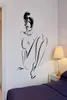 Naakte vrouw schetsen muurstickers voor slaapkamer volwassen decoreren muurschildering vinyl muur sticker sexy meisjes kunststickers waterdicht8875463