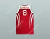 Anpassad Nay Mens Youth/Kids Ersan Ilyasova 8 Turkiet Red Basketball Jersey Top Stitched S-6XL
