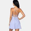 Sexy Back Dress Gym Sports Yoga Dress