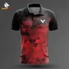 Herren-T-Shirts 2024 Anpassung von Sommer Casual Badminton Shirts Herren Sport kurzärmeliger Polo-Shirts Tischtennis T-Shirt Runnmen T-Shirt Tops J240509