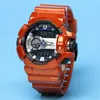 Boys Sports Quartz Watch 400 Montres plusieurs couleurs Full Full Full Time Time LED Auto Hand Raising Light Oak Series