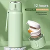 550ML Thermos Bottle Stainless Steel Thermal Water Keep Cold and Cup Vacuum Flask Thermo Girls Gift 240422