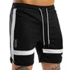 Мужские шорты Gitf Mens Sprint Training Sprint Mens Gym Fitness Slow Runner Спортивные брюки Jump Line Basketball Sprint Black J240510