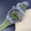 15720 14,2 mm szklane projektanci Zatrzymania Top Superclone Brand Ceramika APF Kalibru 42 mm Designer Wristwatches Mens Aaaaa Mechanical IPF Designer 2154