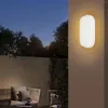 Wall Lamp Modern Oval Outdoor LED Porch Light 12/15W Surface Mounted Sconce Indoor Moistureproof Bathroom Ceiling Lights