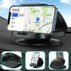 Porte-voiture Tableau de bord universel support de téléphone de voiture a mis à niveau le support de téléphone rotatif à 360 degrés Mat de téléphone en silicone