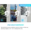 IP CAMERAS 4MP 2K PTZ CAME IP CAMERIE WIFI VIDEO SUCHERINATION DE LA VIDÉO EXTÉRIEUR ET INDOOR 2MP 1080P 4X Digital Zoom Speed Dome Camera D240510