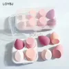 Outils de maquillage safk Loybj Cosmetic Puff Set Beauty Beauty Egg Méxaiteur lisse Cosmetic Sponge Powder Liquid Basic Anticeler Femelle Makeup Makeup Tools D240510