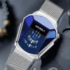 Polshorloges racen concept horloge prachtige dunne riem coole jongen polswatch persoonlijkheid pointer quartz klok top relogio 262h
