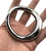 Anello di cazzo in metallo in acciaio inossidabile SCROTUM Penis Peso giocattoli sessuali per uomini Anello anello cazzo Penis BDSM Cockrings Toys3560424 per adulti