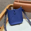 Top-niveau 10A 1: 1 Mini E Velyne Clemence en cuir sac à main en cuir sacs d'épalgot