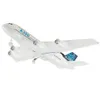 A380 Airbus RC Avião de 2,4 GHz de asa fixa de controle remoto planador Epp FOAM RC Brinquedos de aeronaves para crianças Presentes 240508