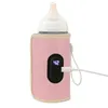 Bouteille de lait portable Case de sac réchauffeur 20 Temp Level Baby Aliteding Bottle Isolation Sleeve Cover Couvercle Voyage Essential 240509