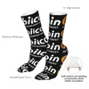 Men's Socks Men Cycling In Cryptography We Trust.png Cotton Compression Woman