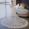 Bridal Veils Real Picture Casamento Veil 2021 Wedding Voile de Mariee Accessories Veu Noiva Velo Novia 3547
