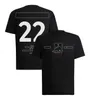 F1 2024 Racing Driver T-shirt Formula 1 Team T-shirts New Season Unisex Short Sleeves Tops Summer Fans Button Neck Polo Shirt Jersey