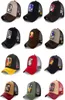 Yaz Unisex Hip Hop İşlemeli Hayvan Erkekler Beyzbol Kapakları Kadın Nefes Alabilir Ağ Snapback Hat Men039s Trucker Hats Cap9776437