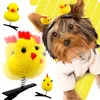 Hondenkleding Puppy Haarclip 20 stks Stars Hartvormige gele kuiken met Spring Fashion Beauty Accessories Leuke huisdierproducten