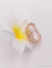 Roségold plattiert 925 Sterling Silberschmuck Ring Meine Prinzessin Tiara European Style Charm Crown Ring Geschenk 180880CZ9912772