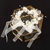 Bröllopsarmband koreansk brudhandelsblomma vackra hand blomma armband lyxig bröllop gåva brudtären syster grupp armband band tillbehör