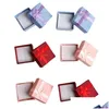 Ударные коробки для ювелирных коробок для хранения бумажной коробки Mti Color Crown Cring Sergring Dired Gift для годовщины дни родов доставки Dyht Dhyht